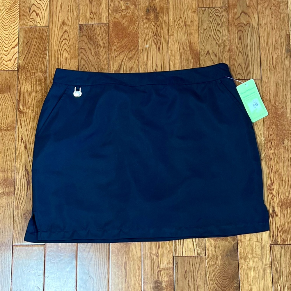 Allyson Whitmore Blue Skorts with Classic Minimalist Design